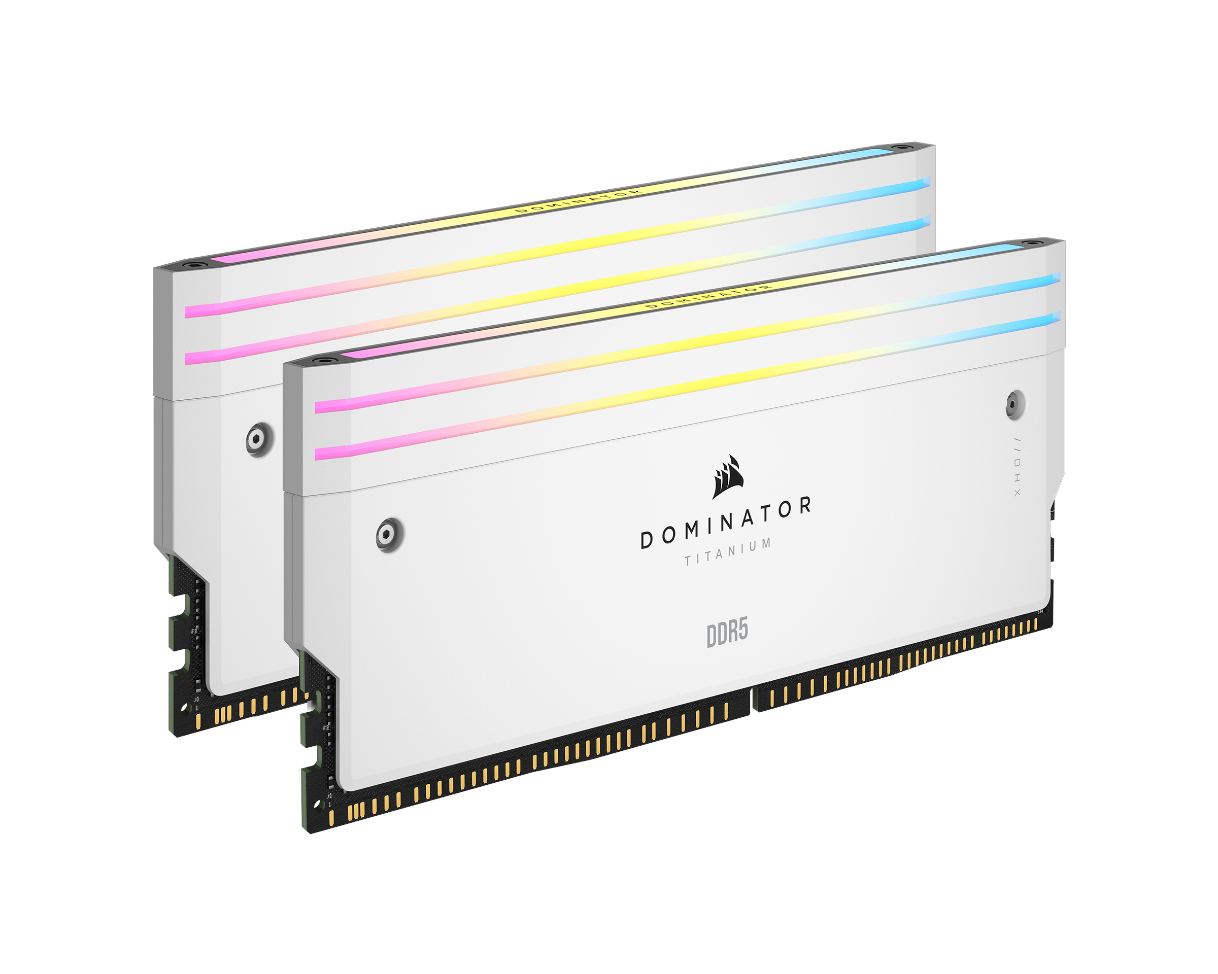 Corsair Dominator Titanium Ddr5 Light Enhancement Kit - Weiß Mit Rgb - Ram