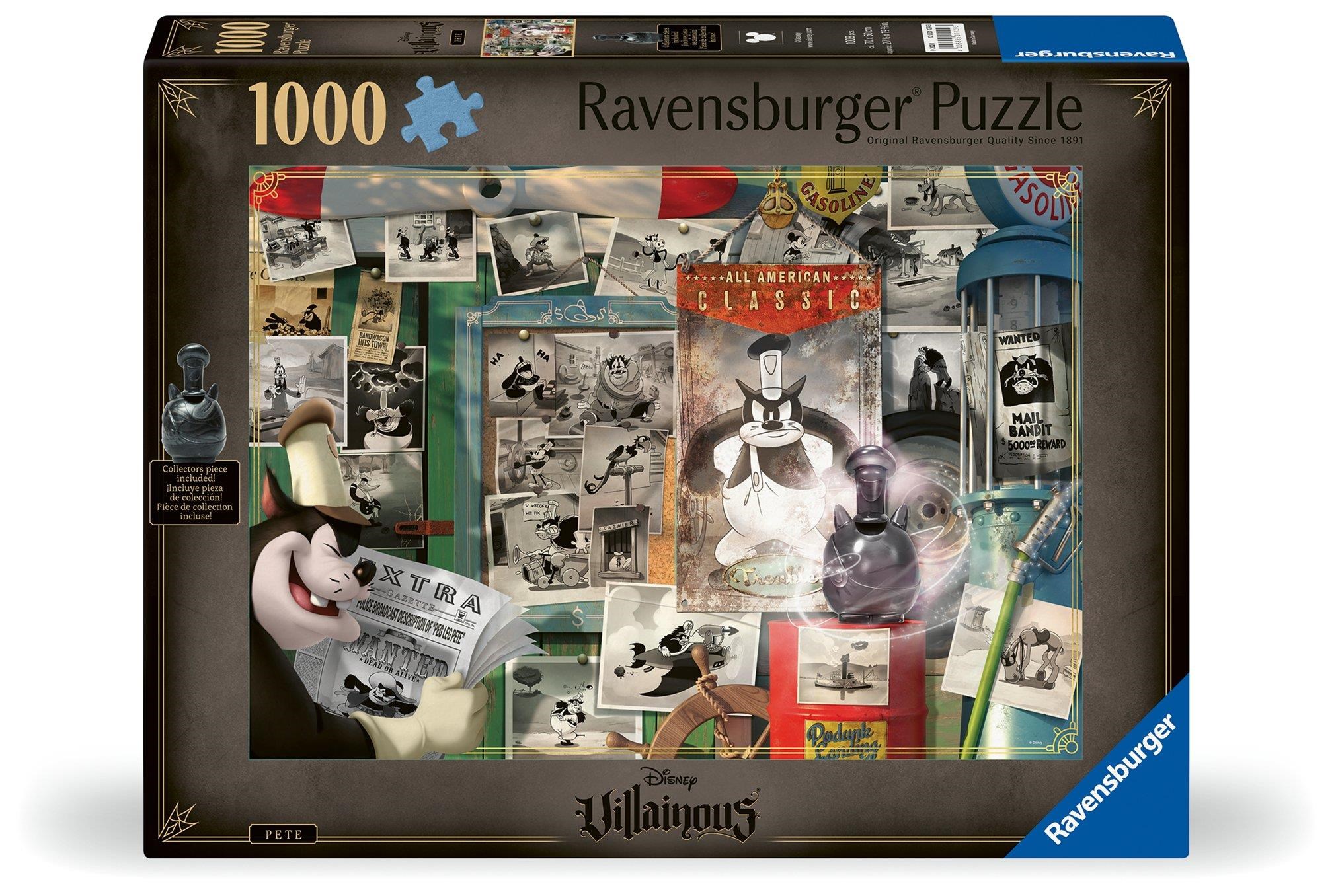 Ravensburger Puzzle Disney Villainous: Pete 1000p