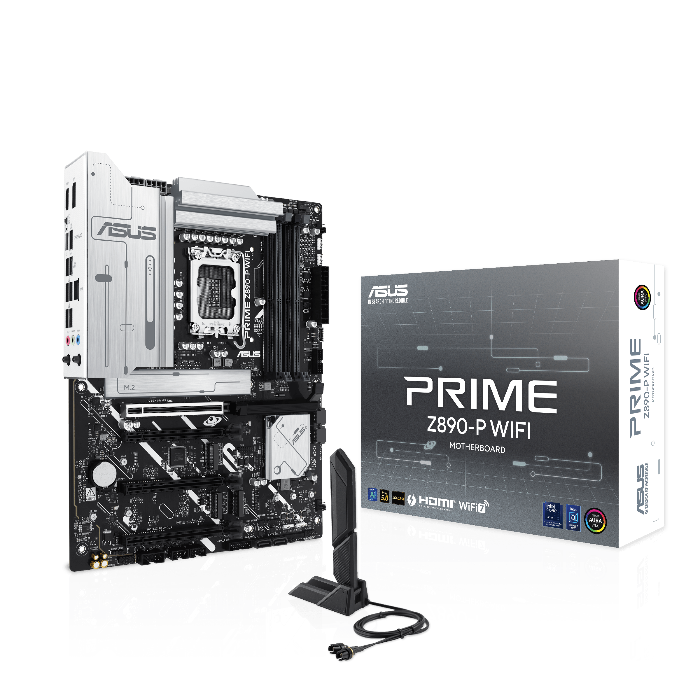 Asus Prime Z890-p Wifi Mainboard - Intel Z890 - Intel Lga1851 - Ddr5 Ram - Atx