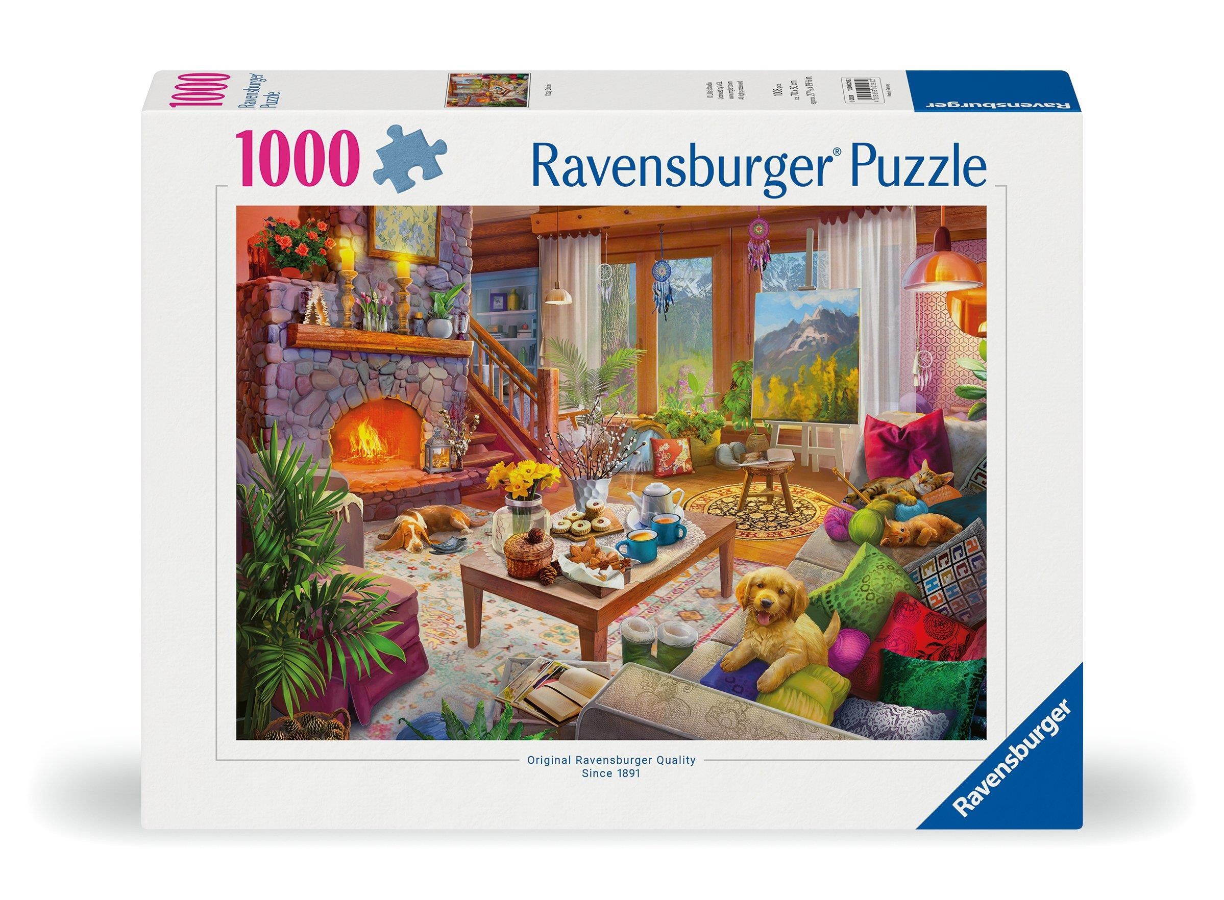 Ravensburger Puzzle Cozy Cabin 1000p