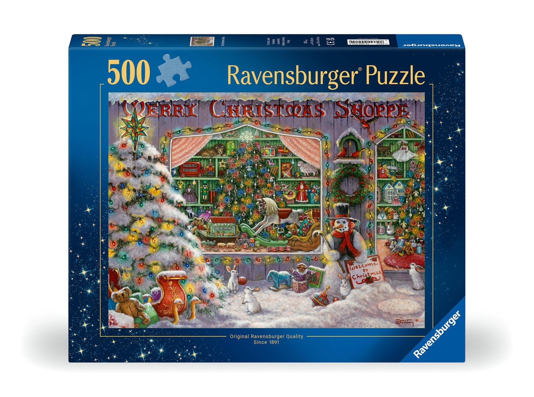 Ravensburger Puzzle The Christmas Shop 500p