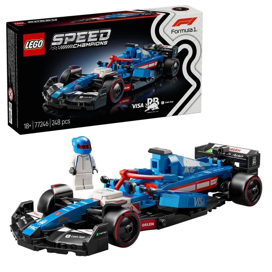 Lego Speed Champions 77246 Visa Cash App RB Vcarb 01 F1 Rennauto