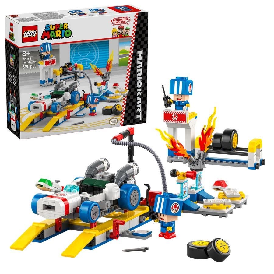 Lego Super Mario 72035 Mario Kart - Toads Werkstatt
