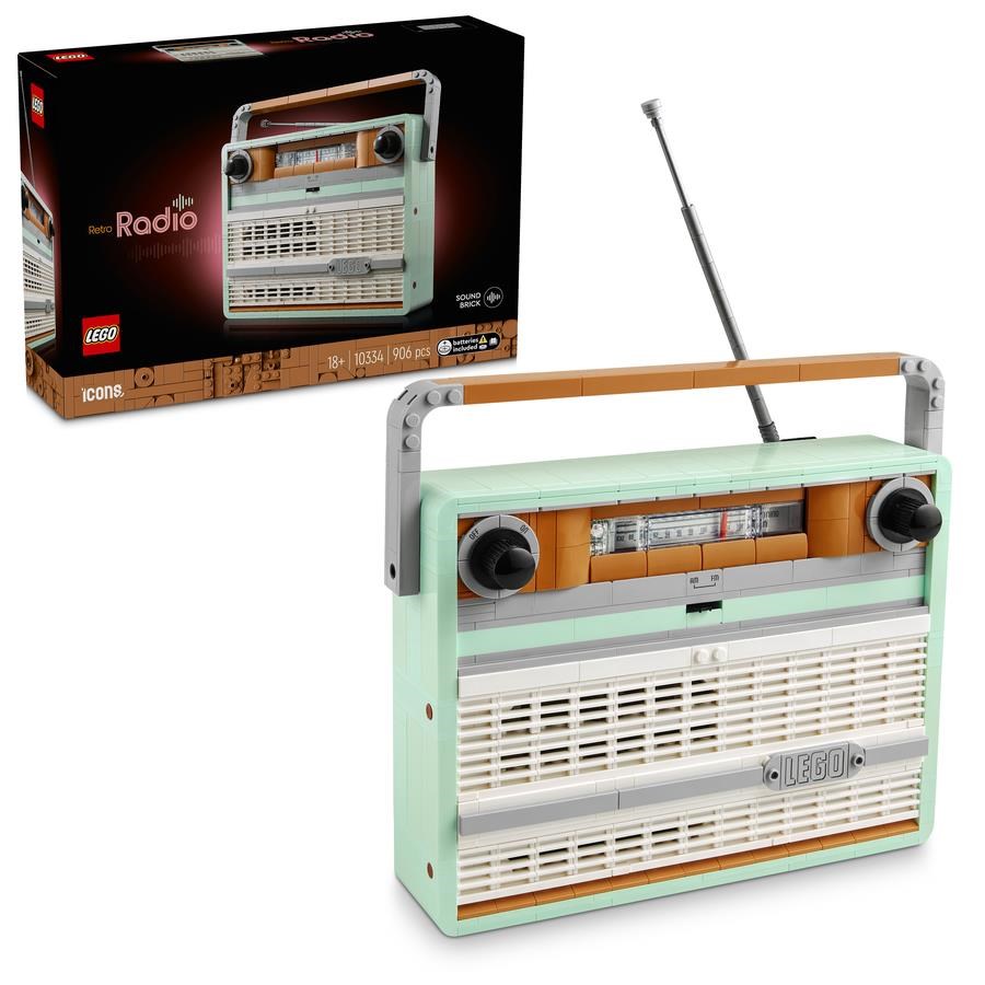 Lego Icons 10334 Retro-kofferradio