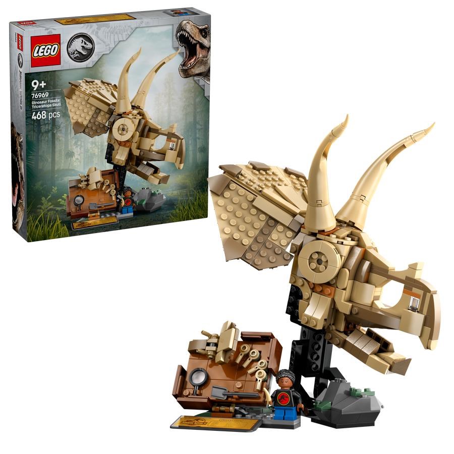 Lego Jurassic World 76969 Dinosaurier-fossilien: Triceratops-schädel