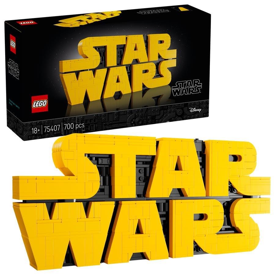 Lego Star Wars 75407 Star Wars Logo Aus Steinen