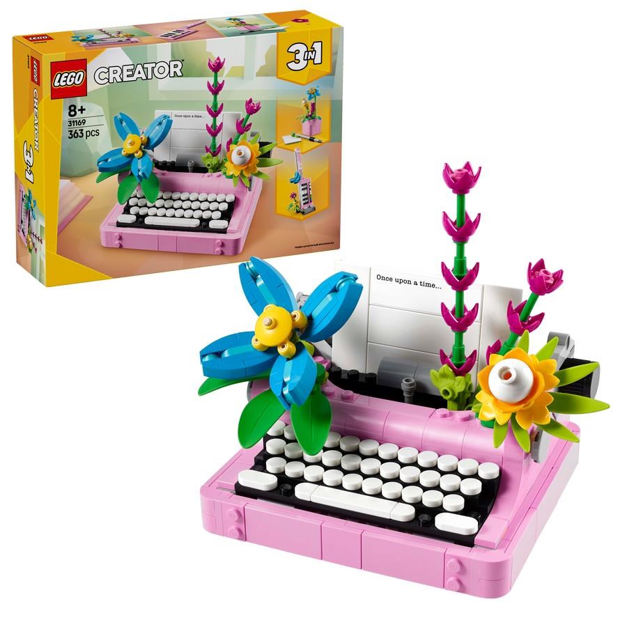 Lego Creator 31169 Schreibmaschine Mit Blumen
