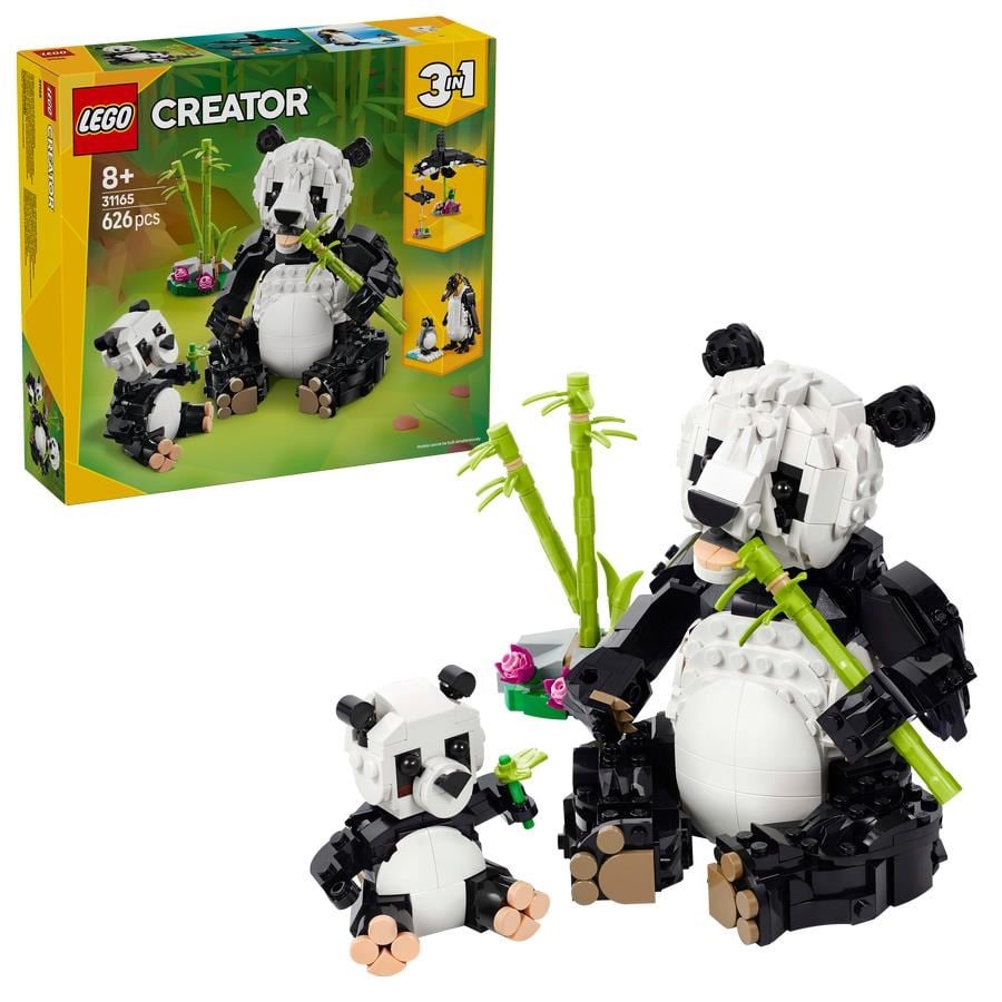 Lego Creator 31165 Wilde Tiere: Pandafamilie