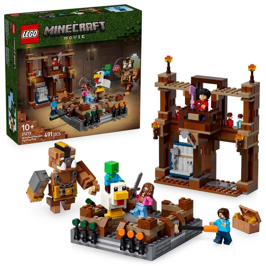 Lego Minecraft 21272 Waldanwesen Mit Boxring