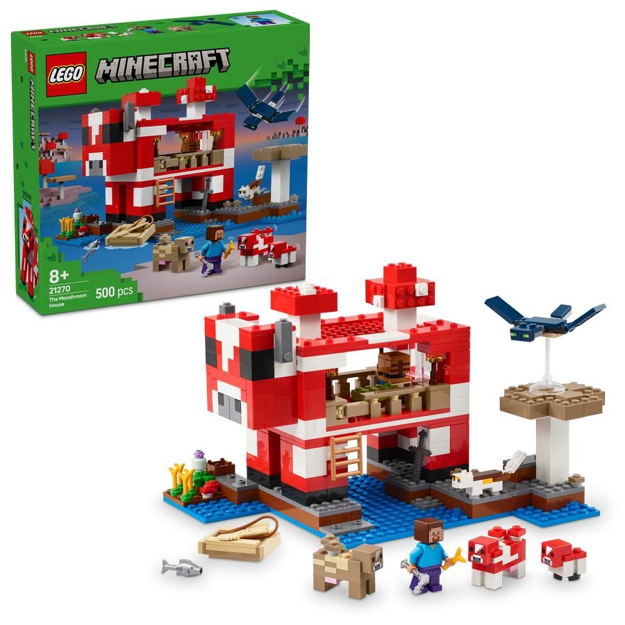Lego Minecraft 21270 Das Pilzkuh-haus