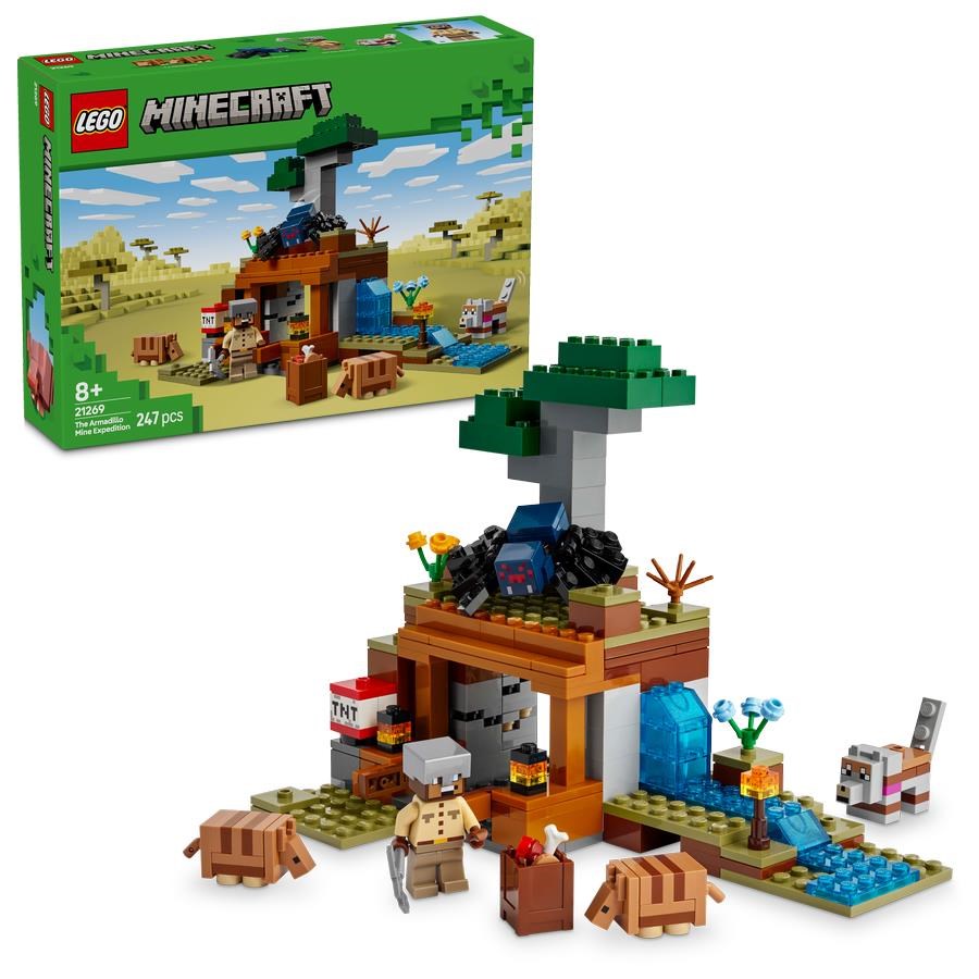 Lego Minecraft 21269 Die Expedition Zur Gürteltiermine