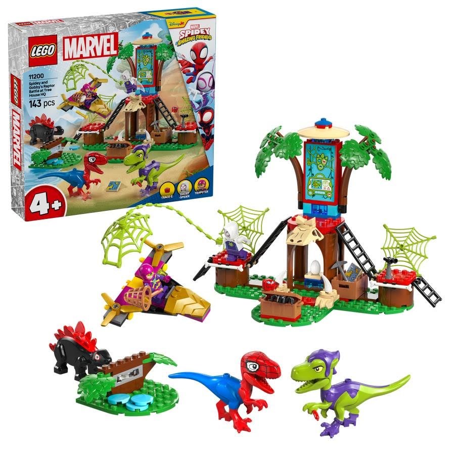 Lego Spidey 11200 Showdown am Baumhaus: Spidey-rex vs. Gobby-raptor