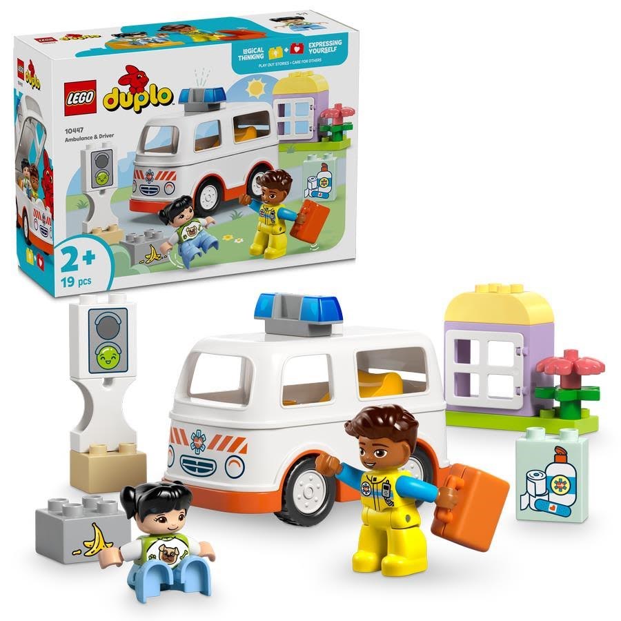 Lego Duplo 10447 Rettungswagen Mit Fahrer