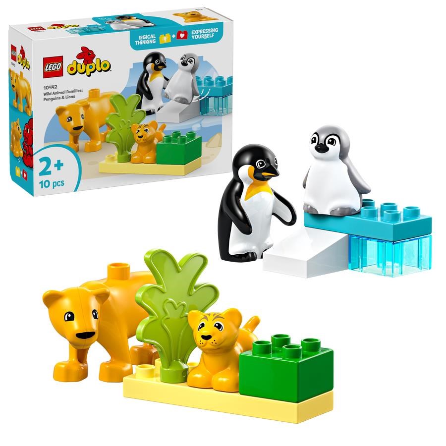 Lego Duplo 10442 Wildtier-familien: Pinguine Und Löwen