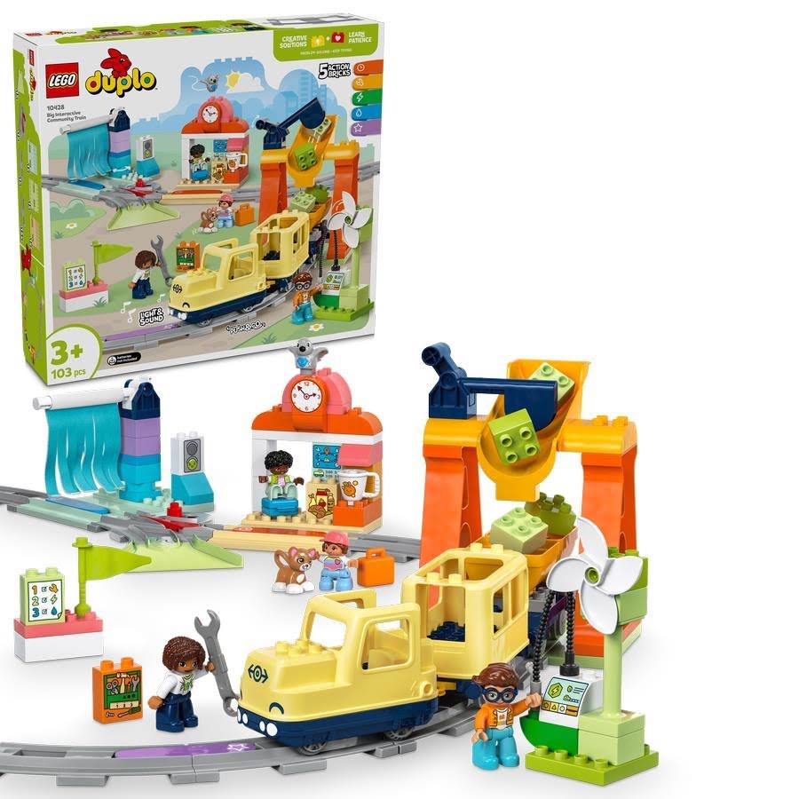 Lego Duplo 10428 Große Interaktive Eisenbahn