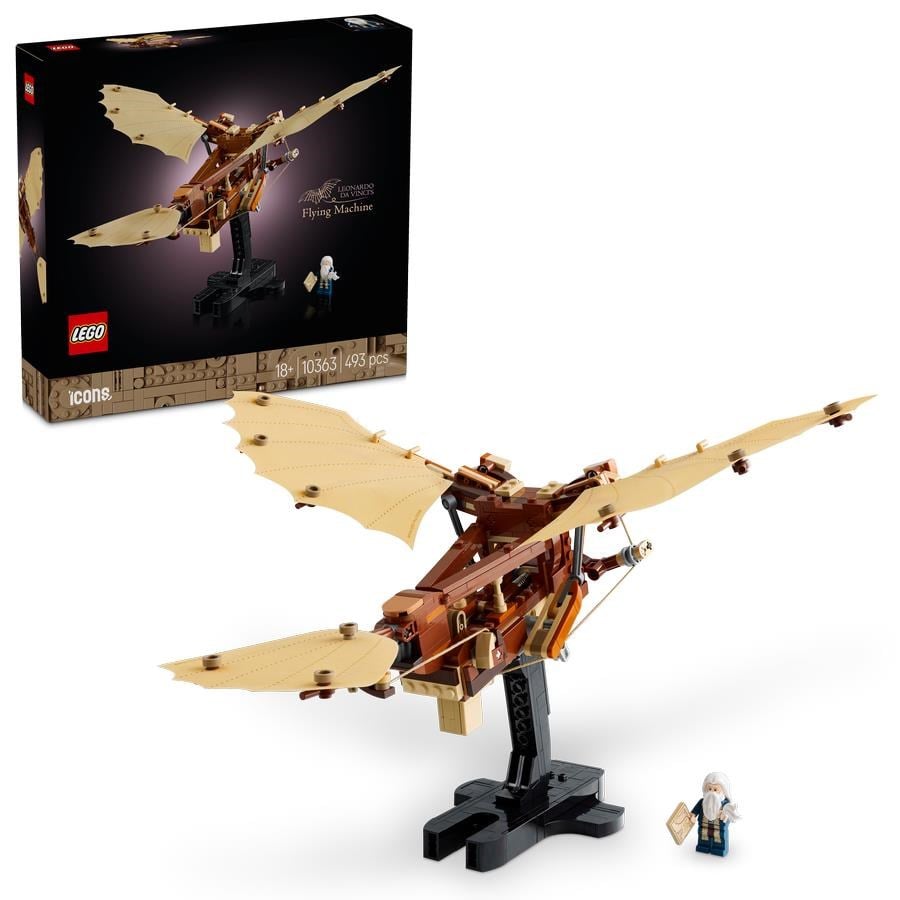 Lego Icons 10363 Leonardo da Vincis Fluggerät