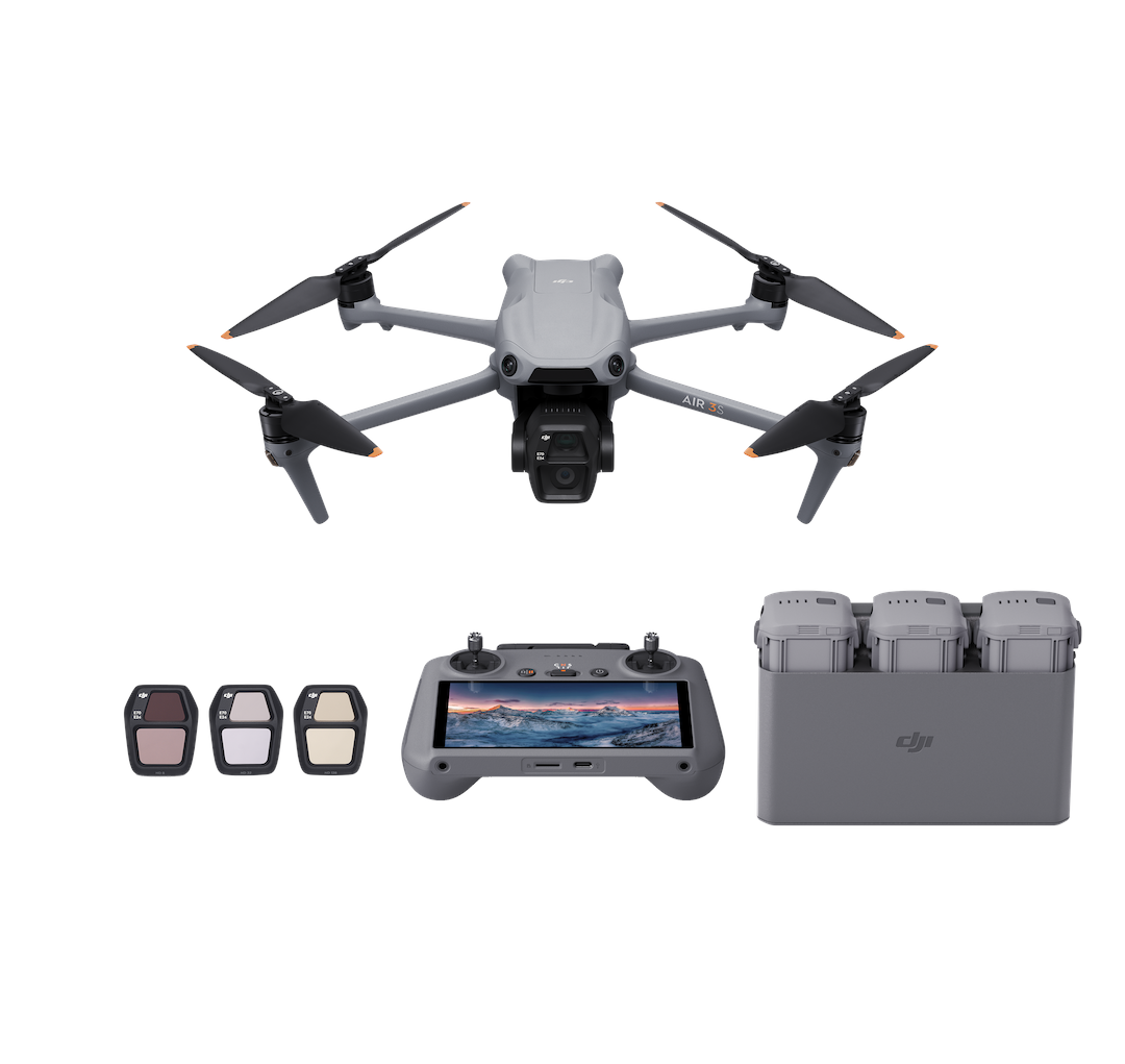Dji - Air 3S Fly More Combo + RC 2 - 724 g - C1 - Drohnen