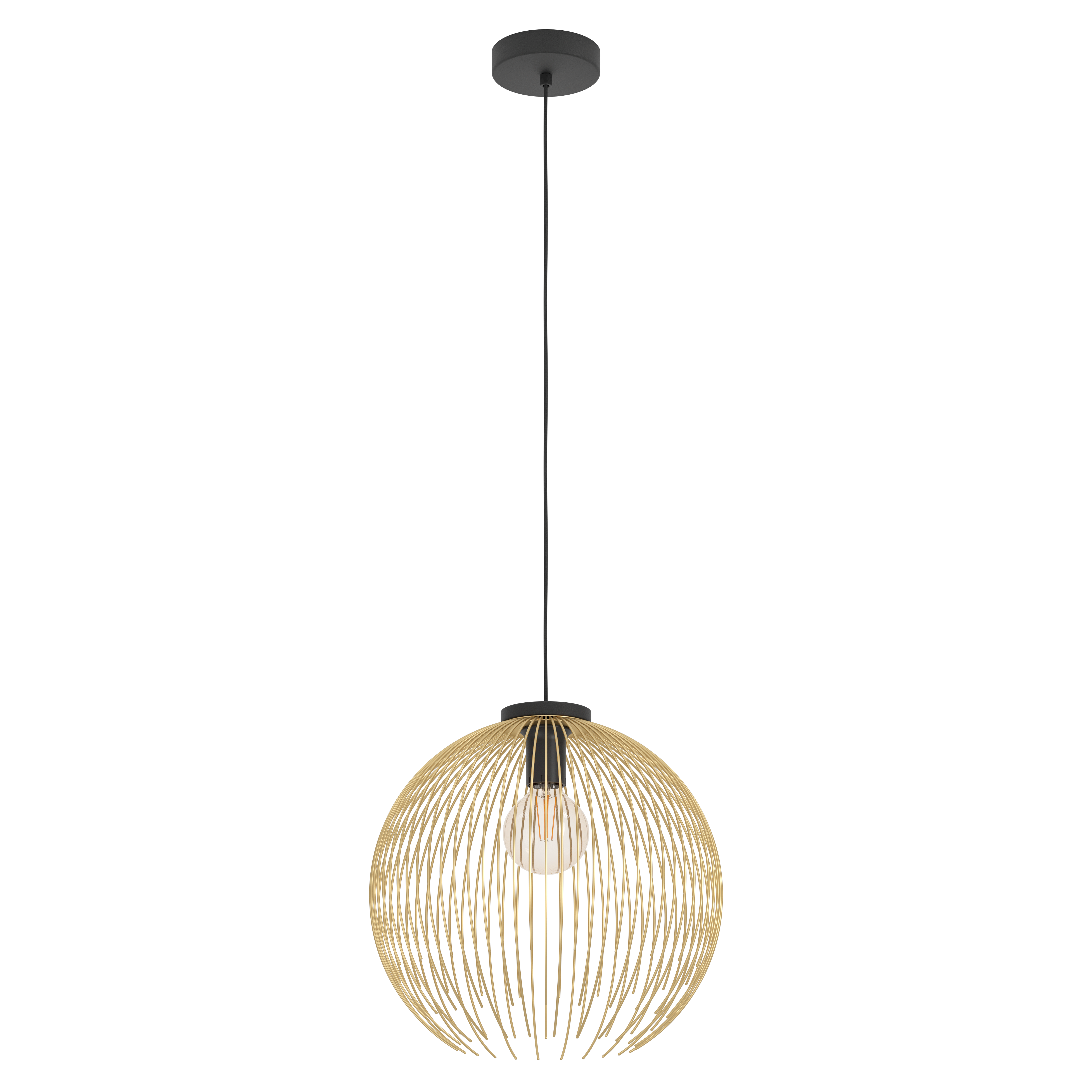 Eglo Venezuela Pendant Ø400 Black/gold - Lampen 901003