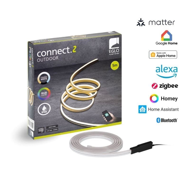 Eglo Flatneon Z Light Strip Rbg+TW 5 Meters - Smart Home