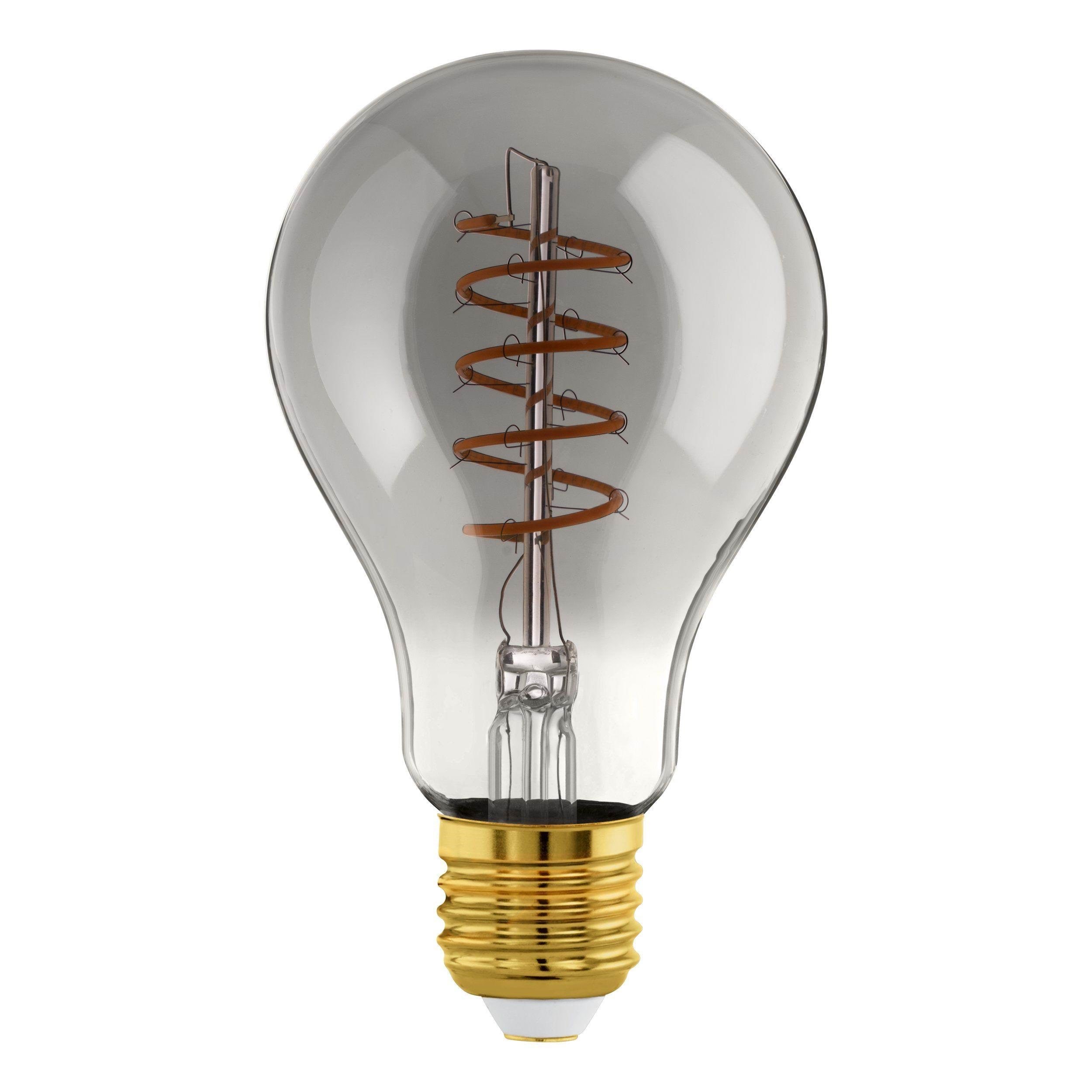 Eglo Connect-z Led A60 Spiral 4W 2000k E27 Smoky - Smart Home 110284