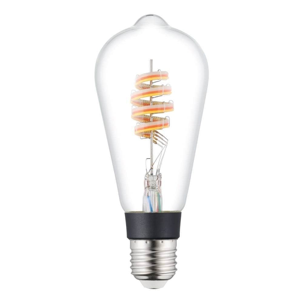 Eglo Connect-z Led St64 4.9W Rgb+TW E27 Clear - Smart Home