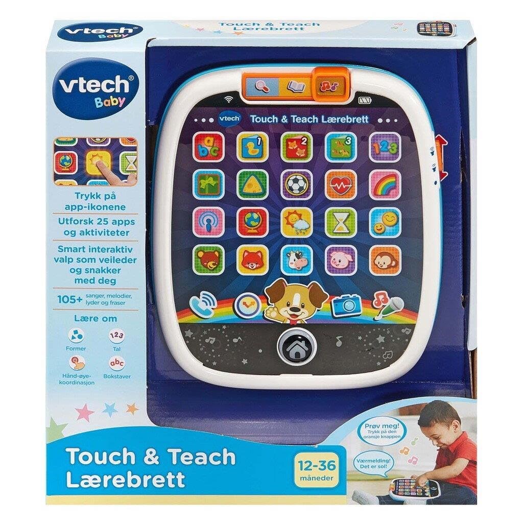 Vtech Touch & Teach Tablet NO - Baby Spielzeug 950-602933