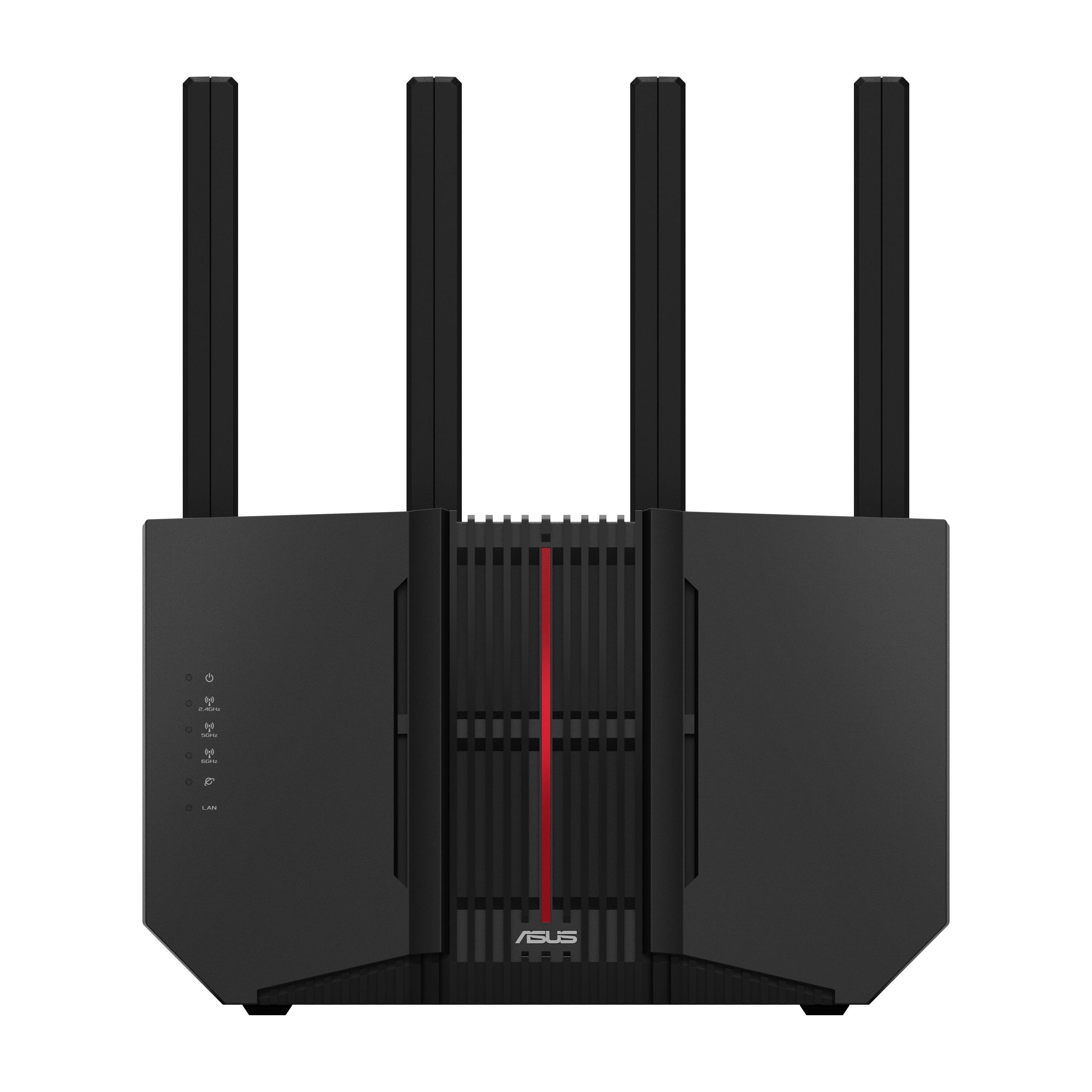 Asus Rt-be92u -Wi-fi 7 - 4-port Switch - 2-portwan - Wireless Router 802.11a/b/g/n/ac/ax/be (Wi-fi 7) - Wlan Router 90ig0950-mo9a0v