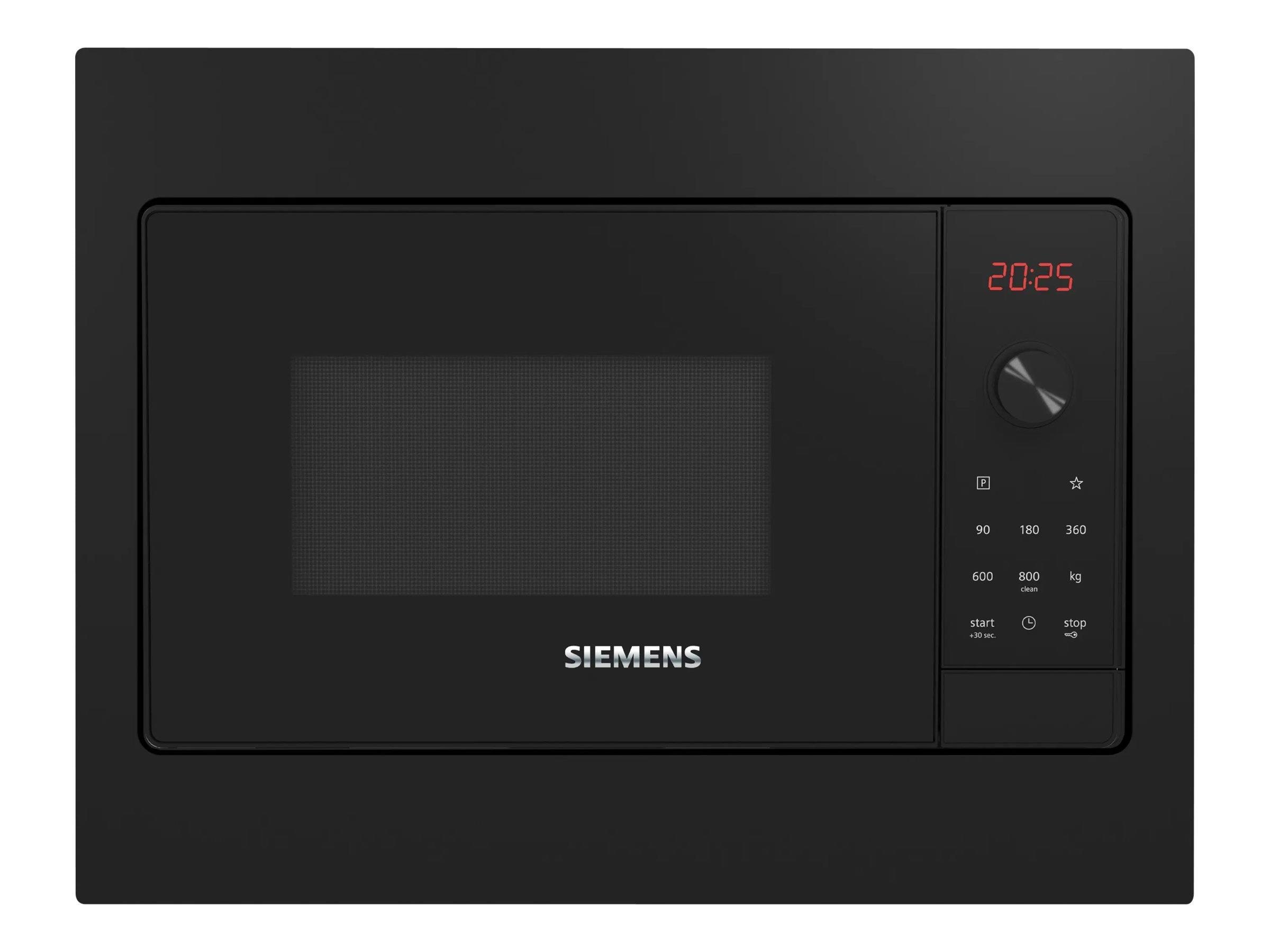 Siemens Iq300 Bf523lmb3 - Microwave Oven - Built-in - Black - Mikrowellen Miniofen Schwarz
