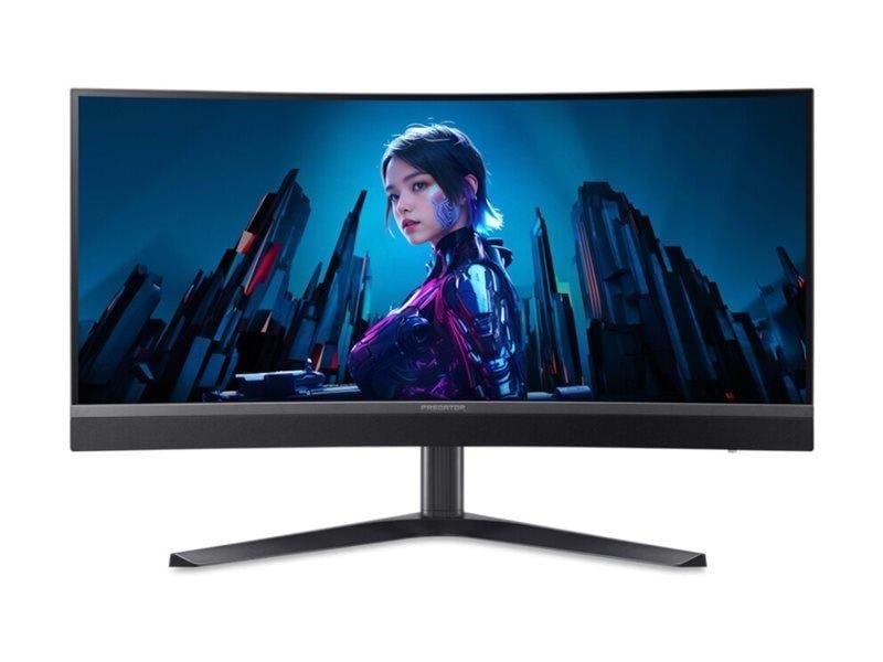 34" Acer Predator X34 - 3440x1440 (Uwqhd) - 180hz - VA - Kvm Switch - Bildschirm Black UM.Cxxee.301