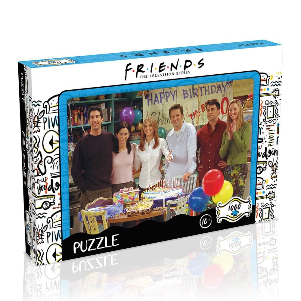 Winning Moves Puzzle - Friends Happy Birthday (1000 Pieces) 2D Puzzles 5036905041867