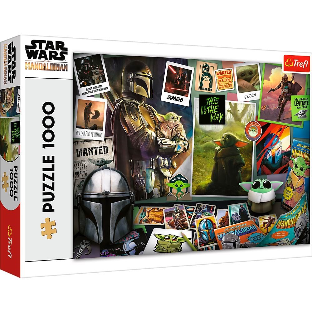 Trefl Puzzle - Star Wars - Grogu Collection (1000 Pieces) 2D Puzzles