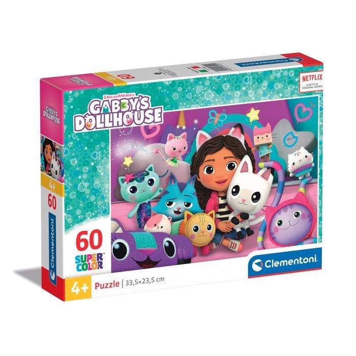 Clementoni Gabby's Dollhouse Super Colour Jigsaw Puzzle (60)