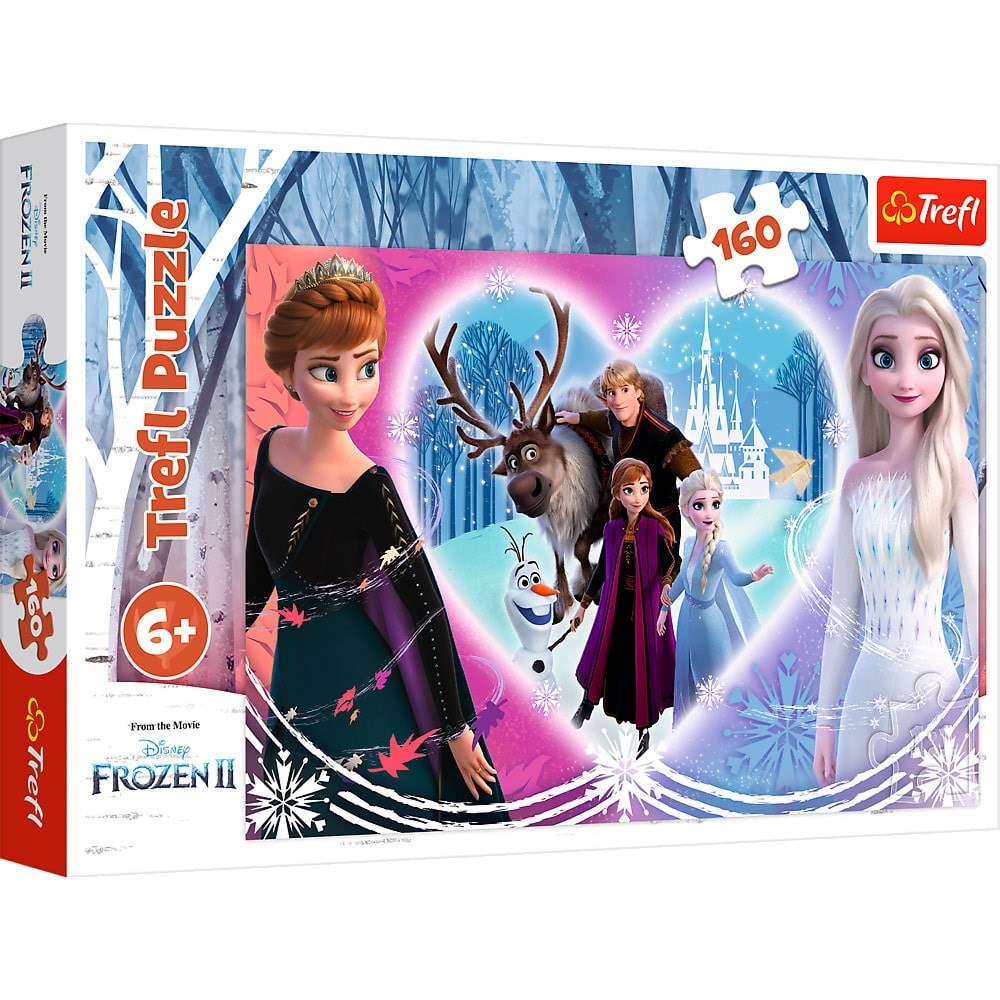 Trefl Puzzle - Frozen - Joyful Moments (160 Pieces) 2D Puzzles