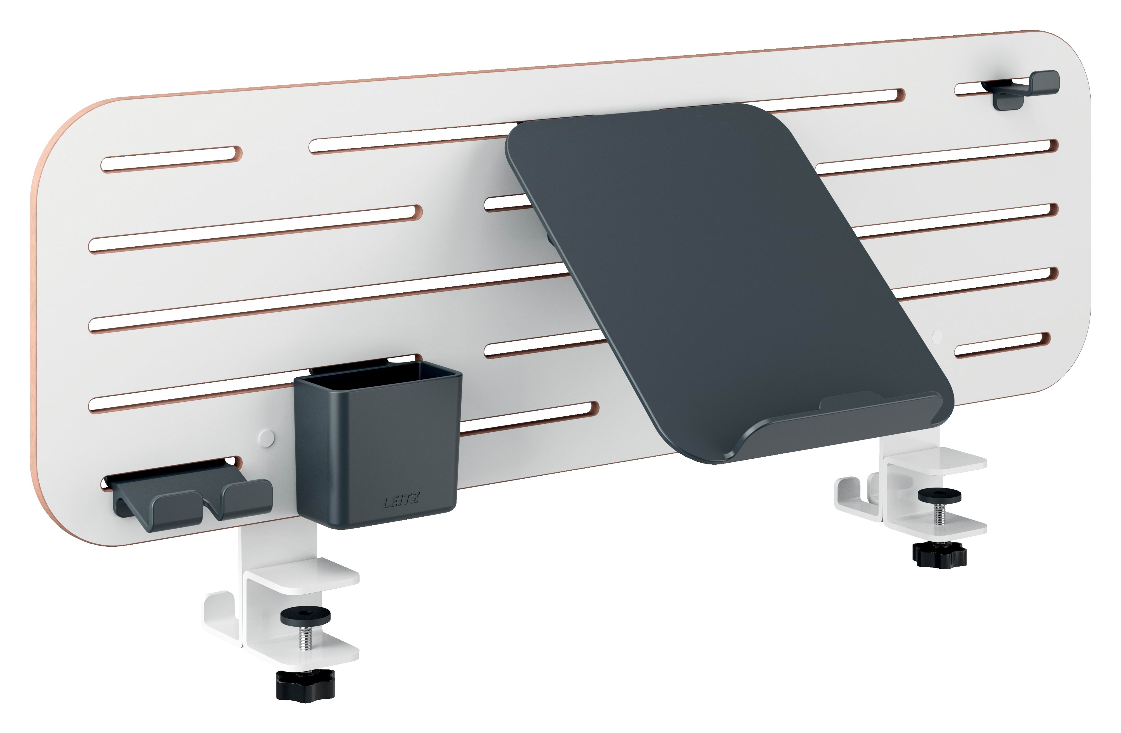 Leitz Ergo Pegboard Schreibtisch-organizer Mit Laptophalter, 80x25 cm - Schreibtischzubehoer 65490000
