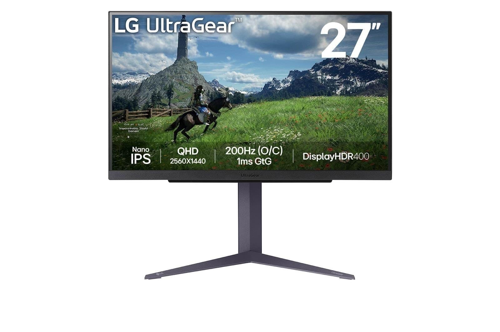 27" LG Ultragear 27gs85q-b - 2560x1440 (Qhd) - 180hz - Ips - Bildschirm