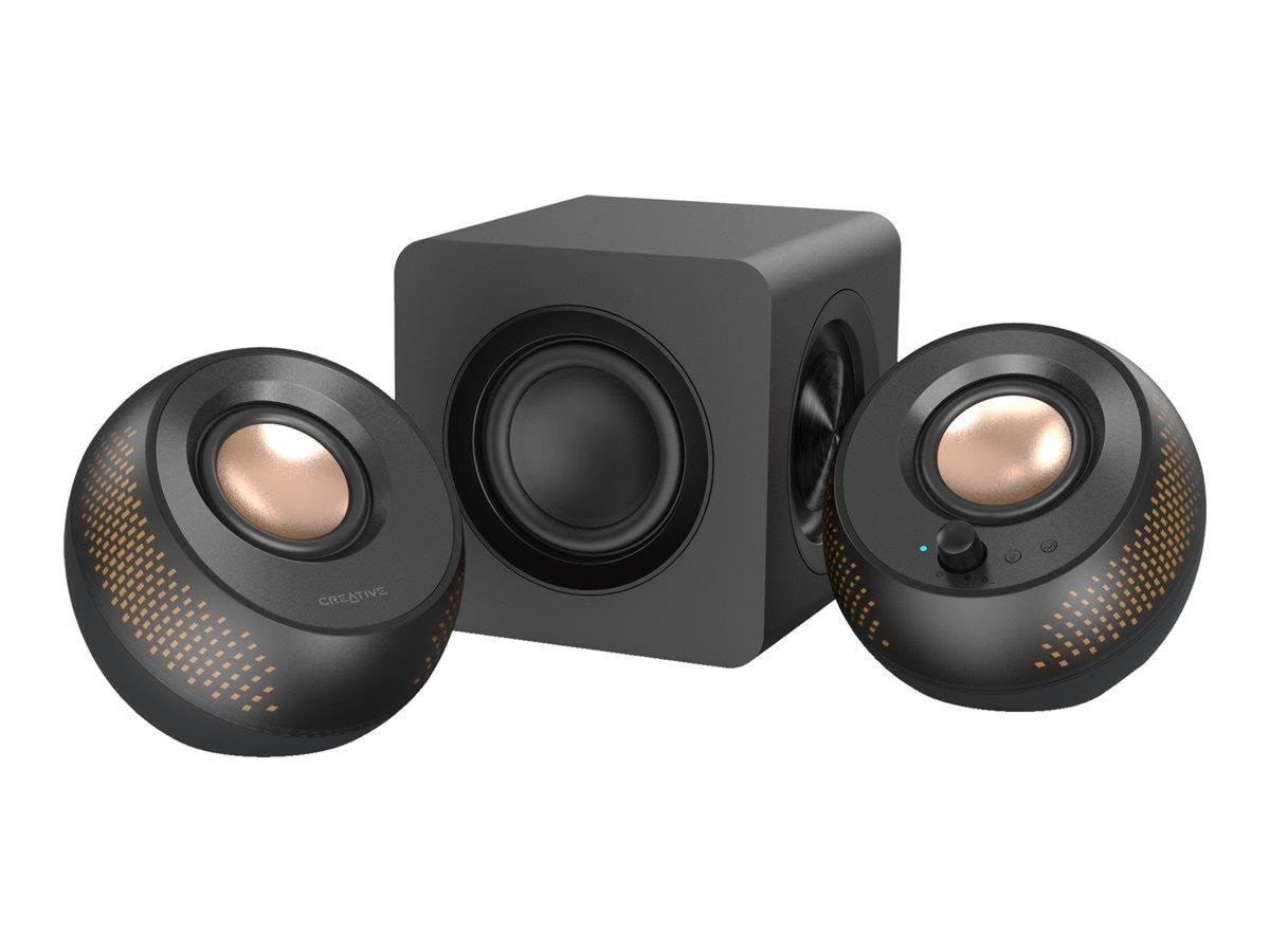 Creative Pebble X Plus - 2.1 Pc-lautsprecher - Lautsprecher Computer