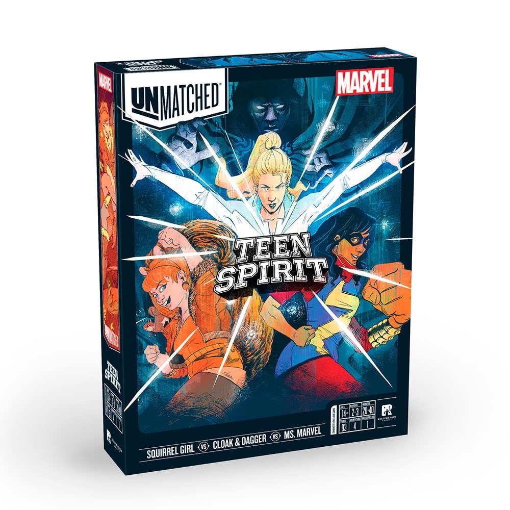 Iello Unmatched Marvel: Teen Spirit (EN) - Brettspiele Iel_Um03
