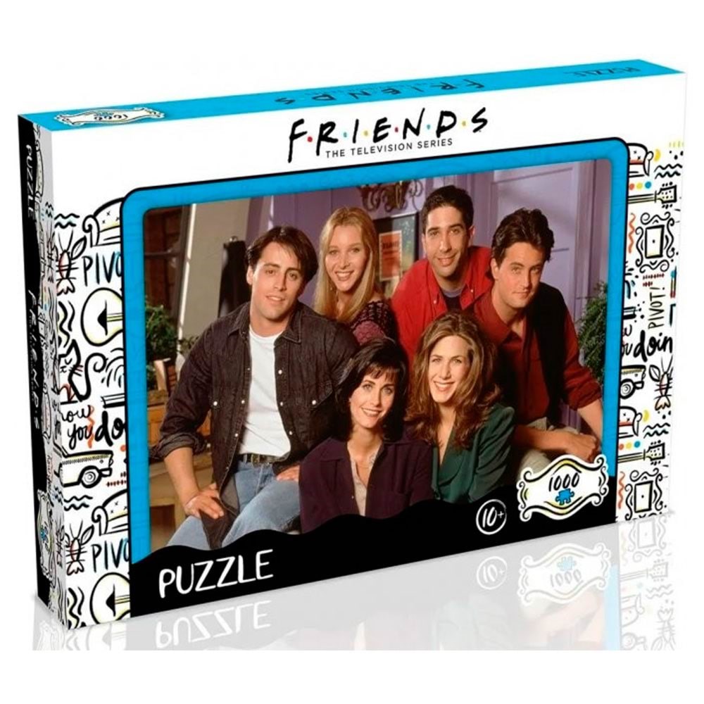 Winning Moves Puzzle - Friends Apartment (1000 Pieces) 2D Puzzles 5036905042239