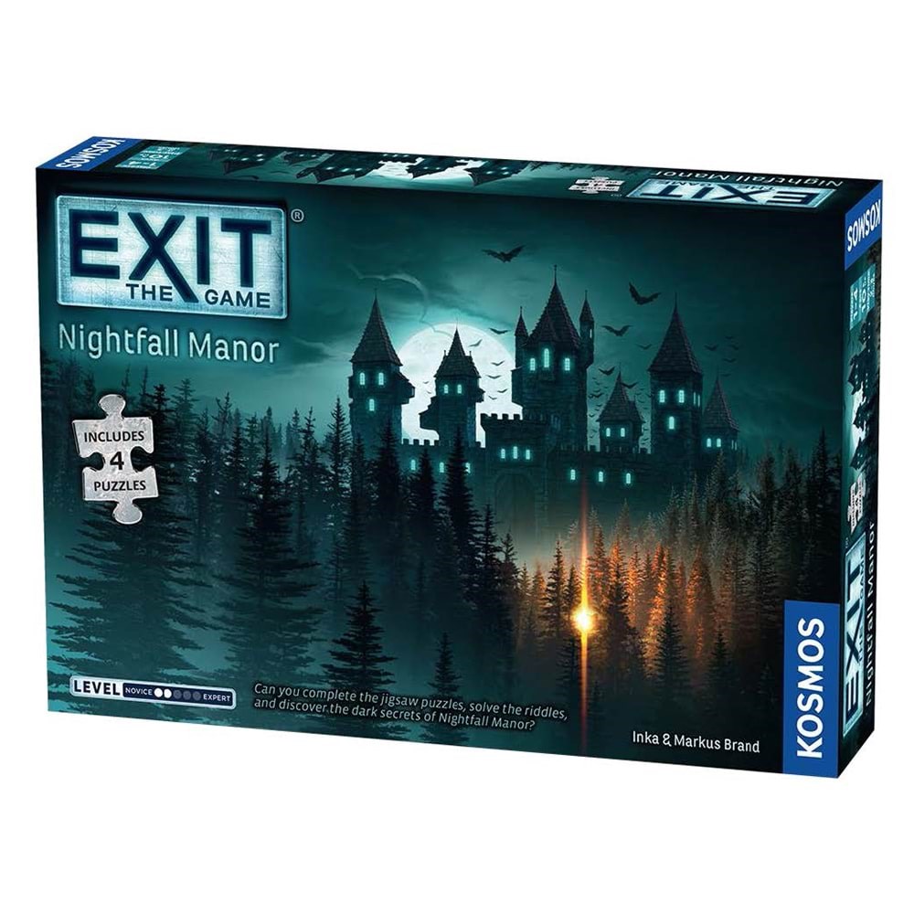 Kosmos Exit + Puzzle: Nightfall Manor (EN) - Brettspiele