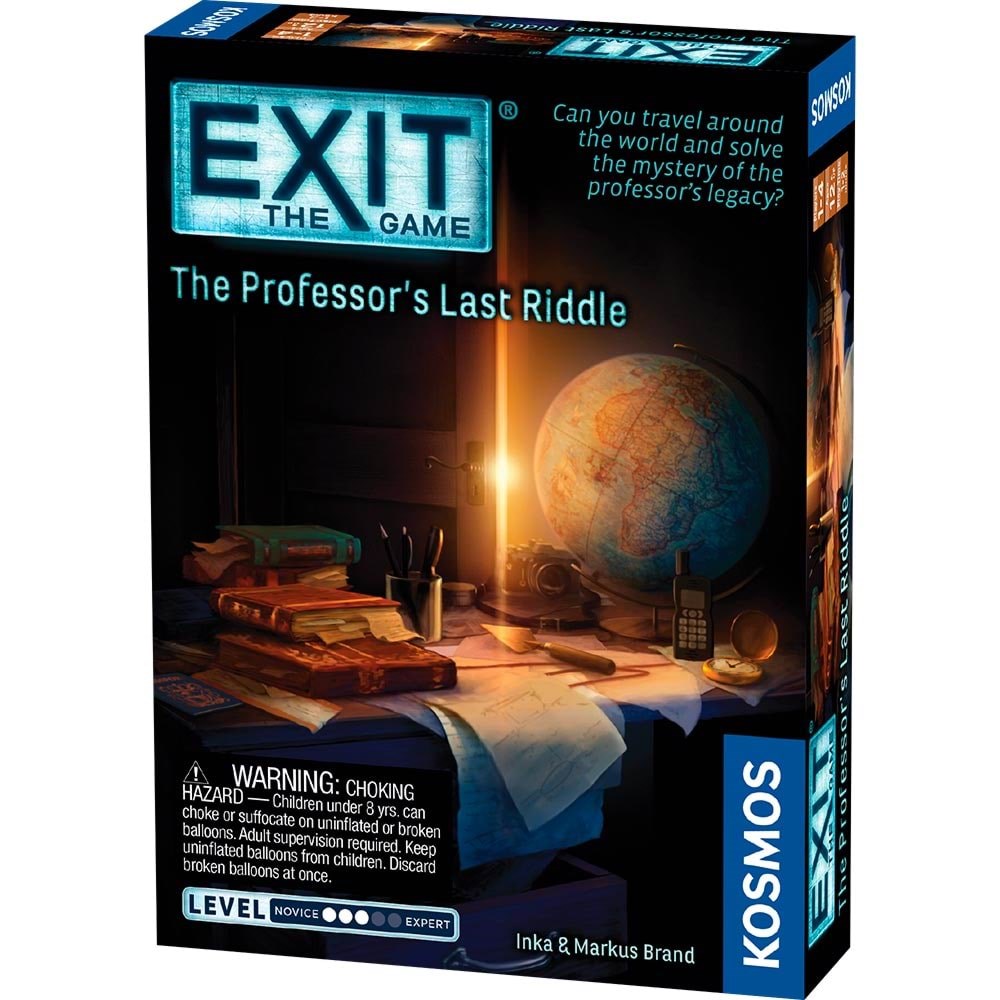 Kosmos Exit 19: The Professors Last Riddle (EN) - Brettspiele Kos1808