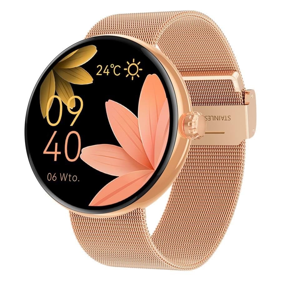 Forever Smartwatch Forevive 5 Sb-365 Rosegold - Smartwatches Pulsuhren Sportuhren Schrittzaehler