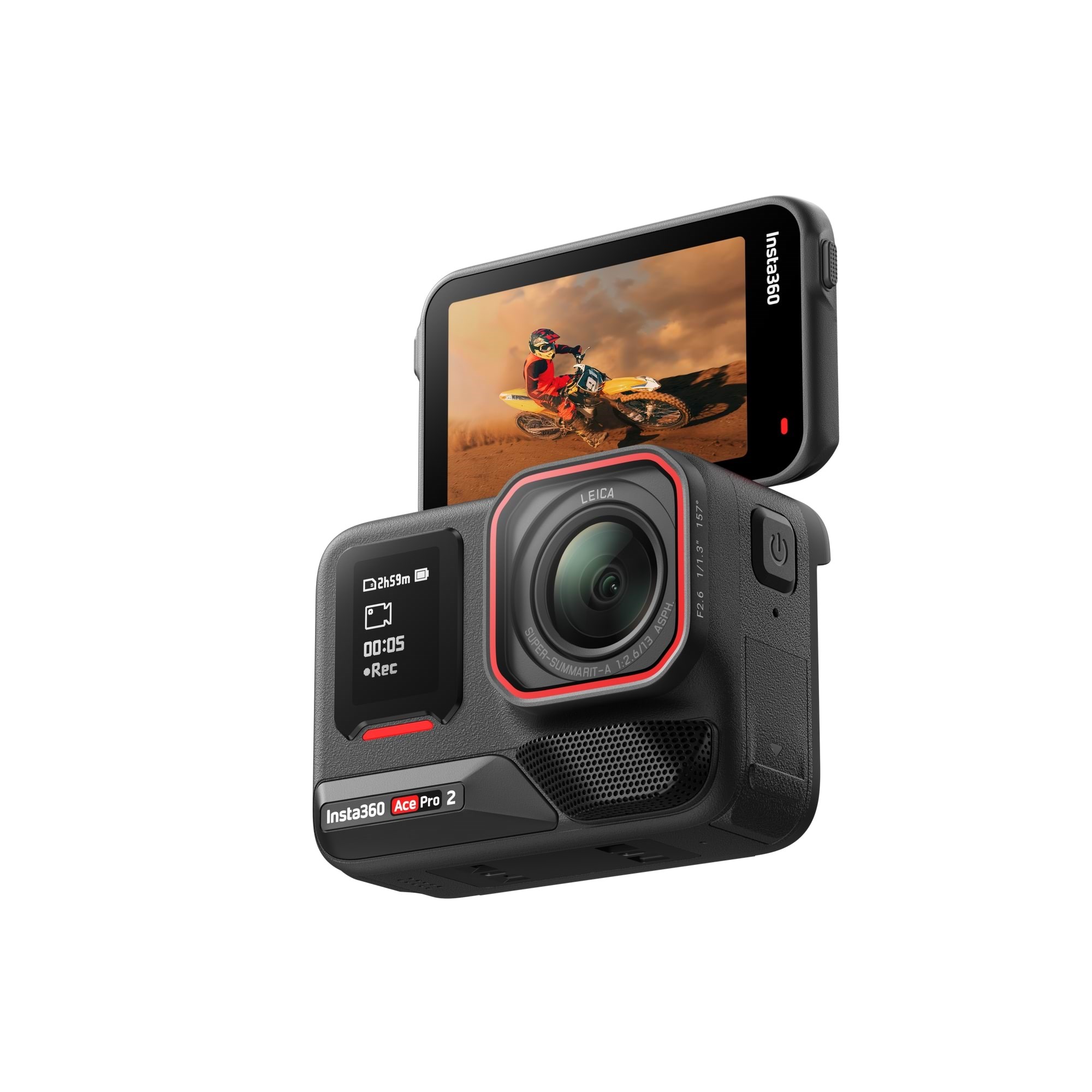 Insta360 Ace Pro 2 Dual Battery Bundle - Action Kamera Schwarz Cinsbbga-acepro208
