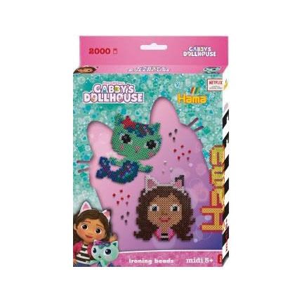 Hama Ironing Bead Set - Gabby's Dollhouse 2000 Pcs - Kreativ Spiele