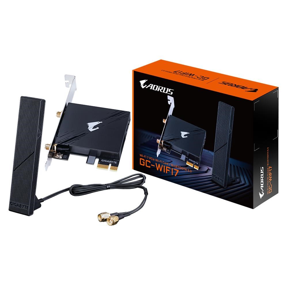 Gigabyte Aorus Gc-wifi7 - Network Adapter - Pcie - Netzwerkadapter Netzkarte Druckserver Usw