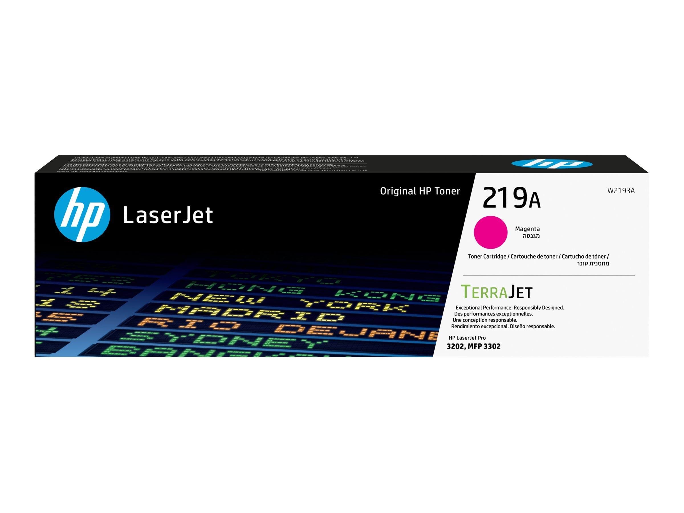 HP 219a / W2193a Magenta Toner - Druckerzubehoer Tinte Toner