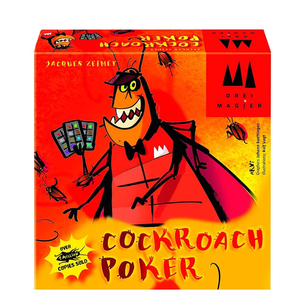 Schmidt Cockroach Poker (EN) - Brettspiele