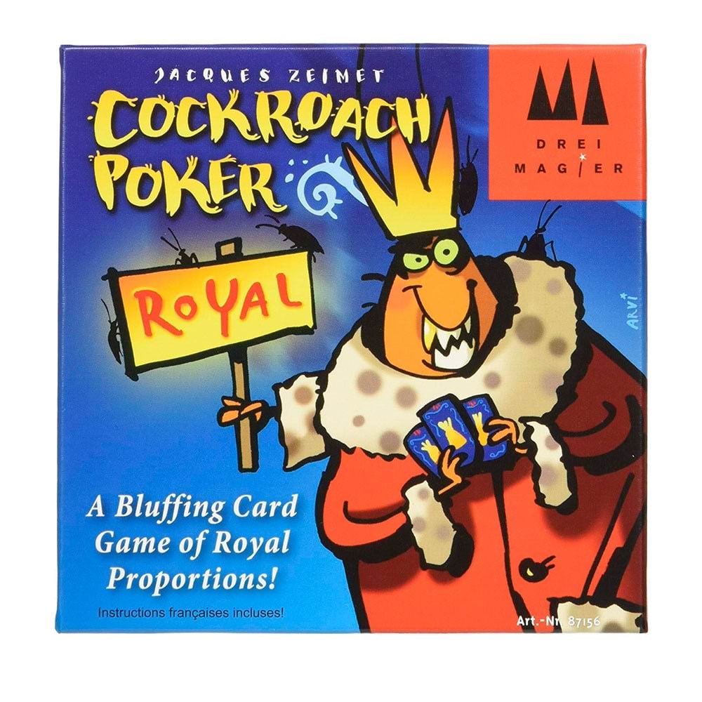 Schmidt Cockroach Poker Royal (EN) - Brettspiele Sch0866