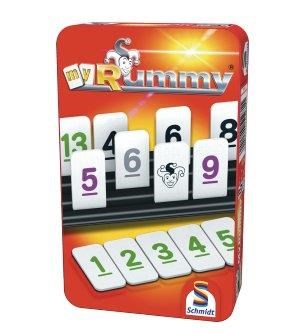 Schmidt My Rummy Aluminium Box (EN) - Brettspiele Sch1281