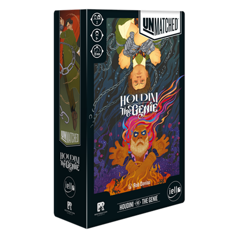 Iello Unmatched: Houdini vs. The Genie (EN) - Brettspiele