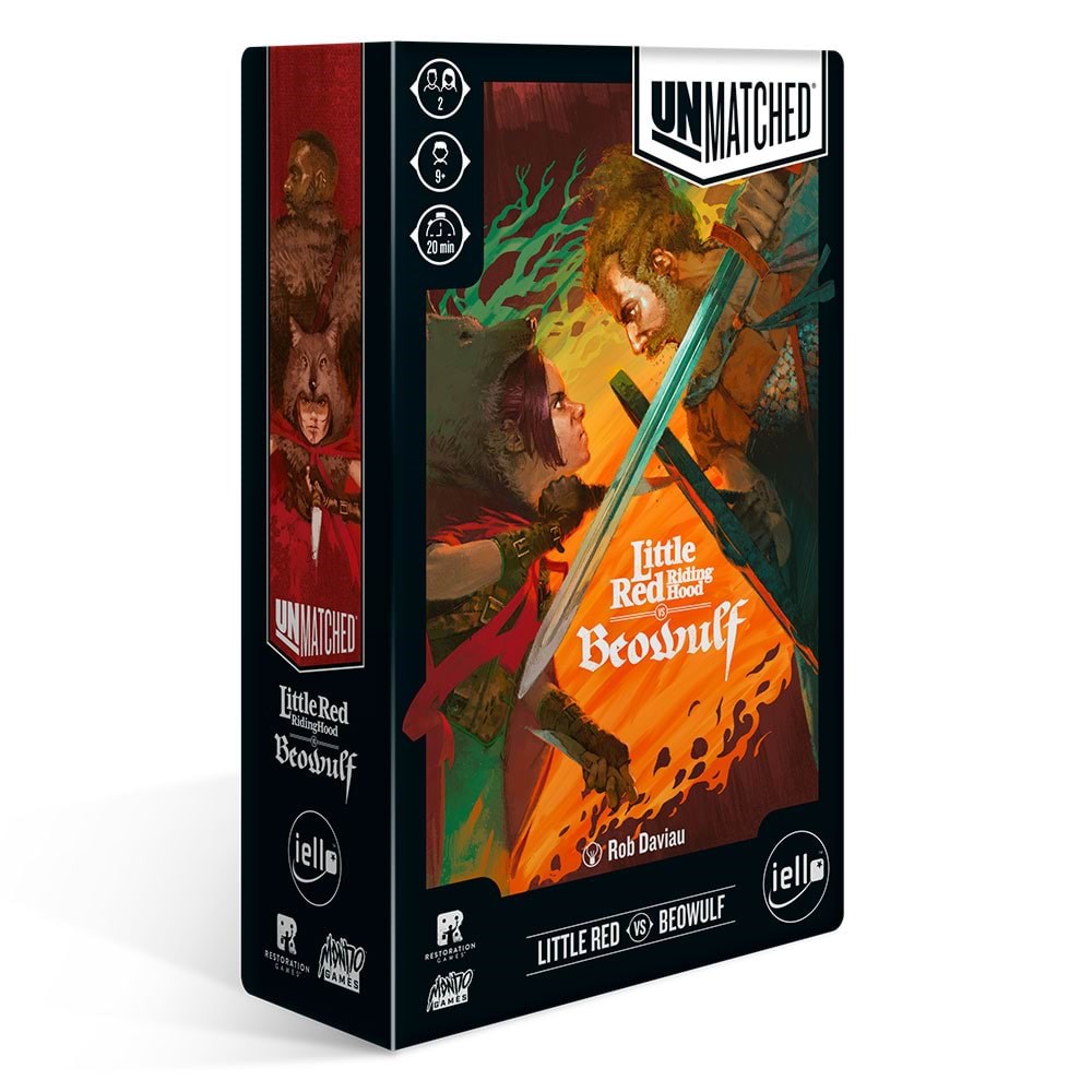 Iello Unmatched: Little Red Riding Hood Vs. Beowulf (EN) - Brettspiele Iel1871